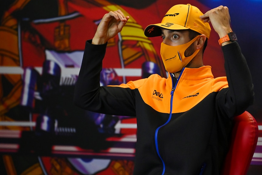 Daniel Ricciardo in Portugal
