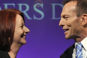 Julia Gillard and Tony Abbott (AAP: file image)
