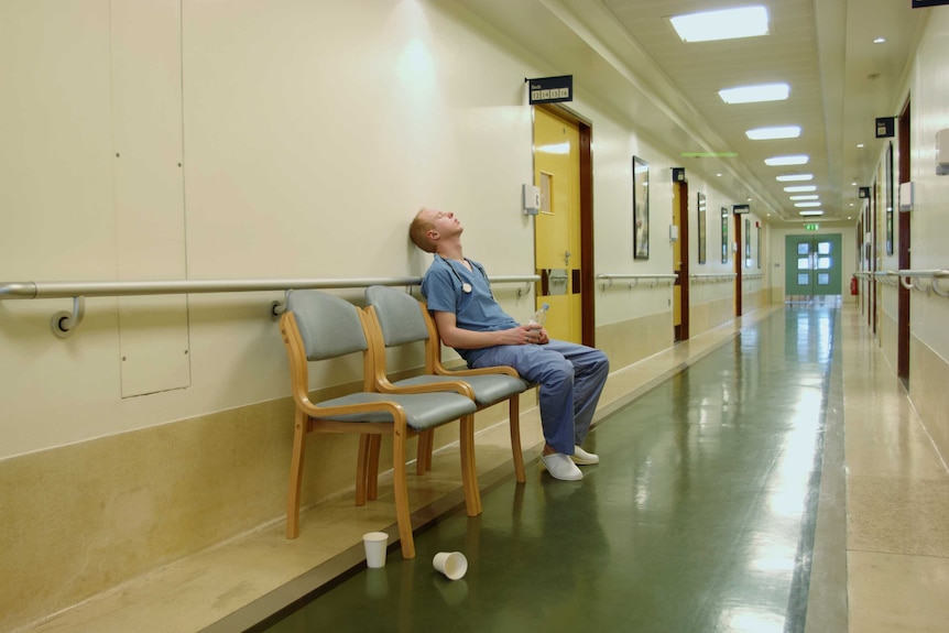 Doctor in hallway