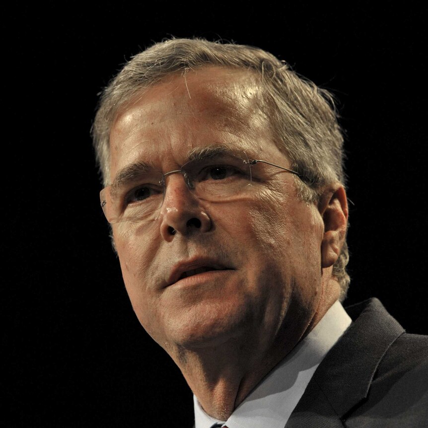 Republican presidential hopeful Jeb Bush