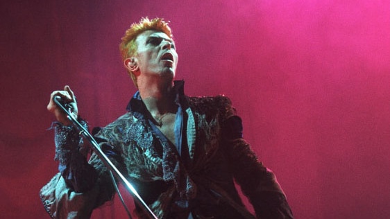 Bowie performs in Rotterdam