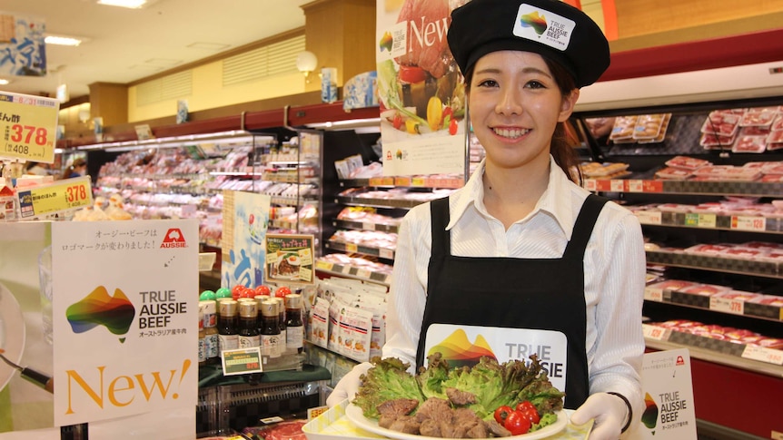Selling Australian beef in Asian supermarkets