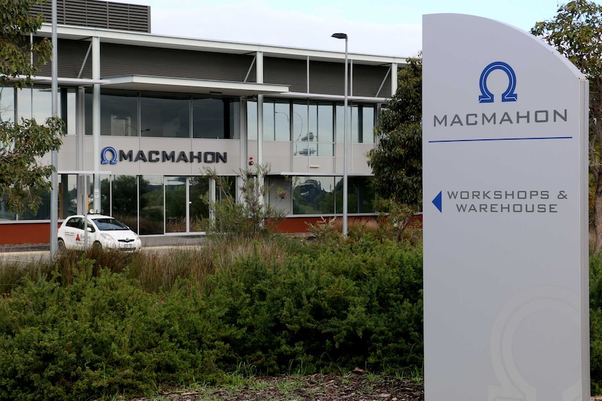 Macmahon Holdings head office in Perth.