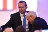 Tony Abbott and John Howard