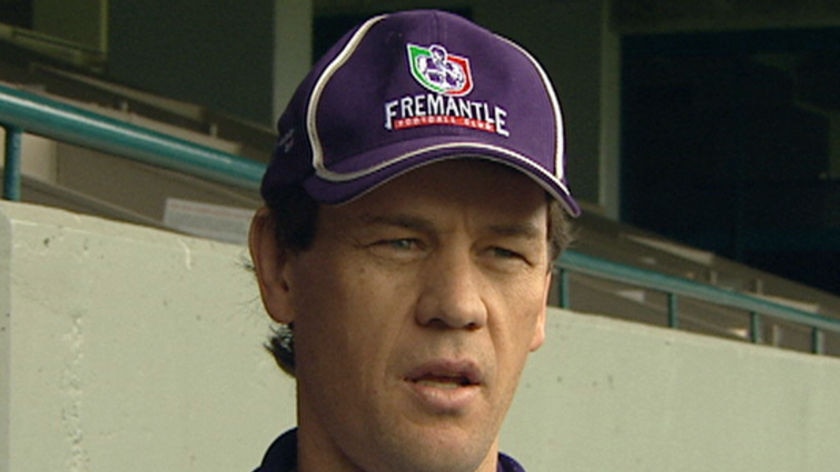 Fremantle Dockers coach Mark Harvey