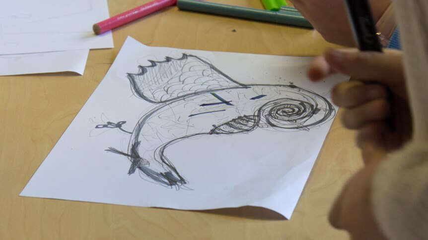 Dragon drawing