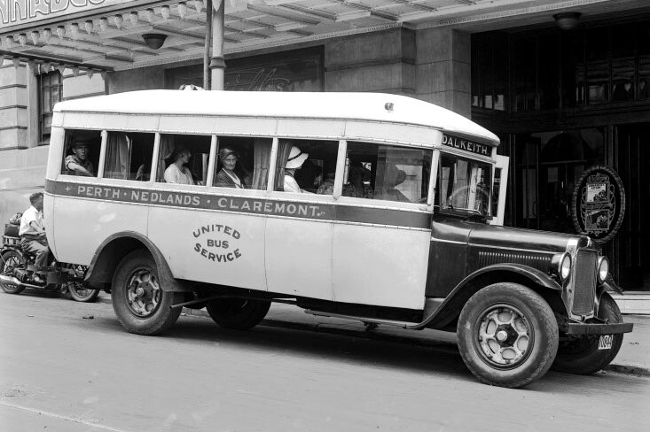 United Bus Service, which served Perth, Nedlands, Claremont and Dalkeith in 1932