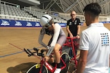 Cyclist Bridie O'Donnell in training for her world record bid
