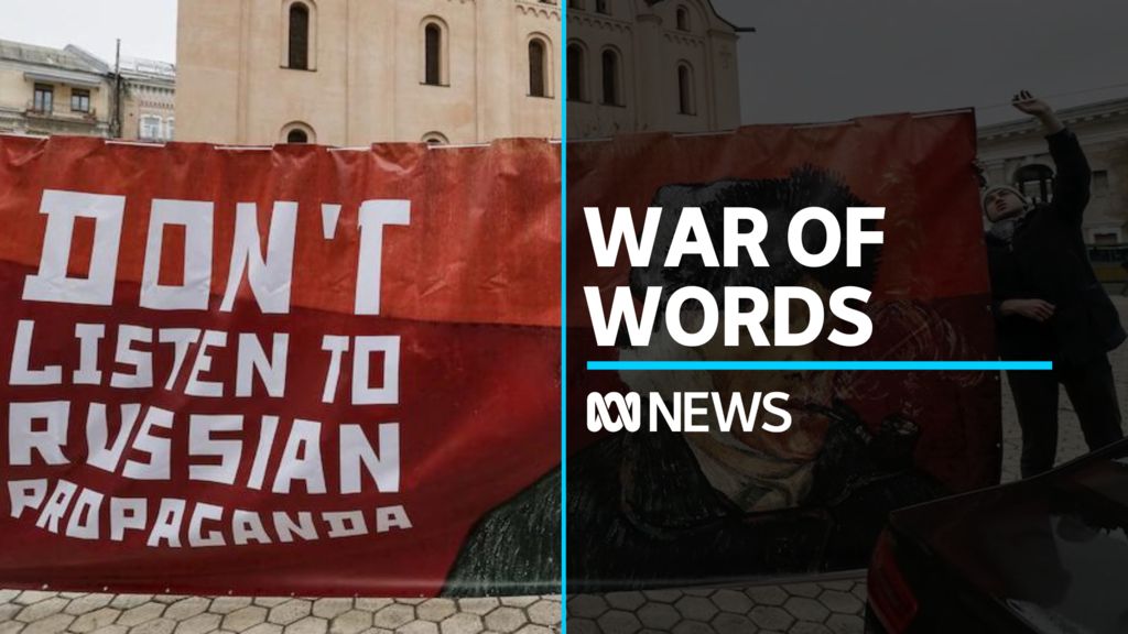 Ukraine and Russia's second front is a propaganda war - ABC News