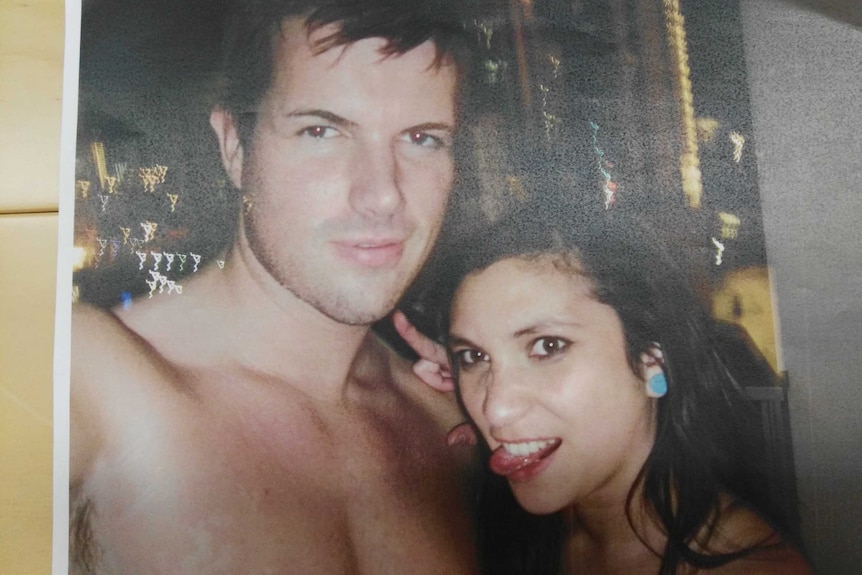 A photograph of Gable Tostee and Warriena Wright.
