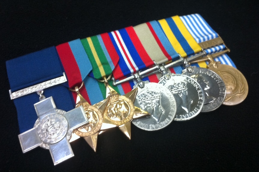 The war medals of Private Horace William Madden