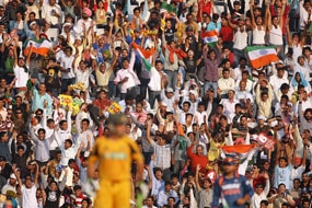 India v Australia - 4th ODI - November 2009 (Getty Images: Mark Kolbe)