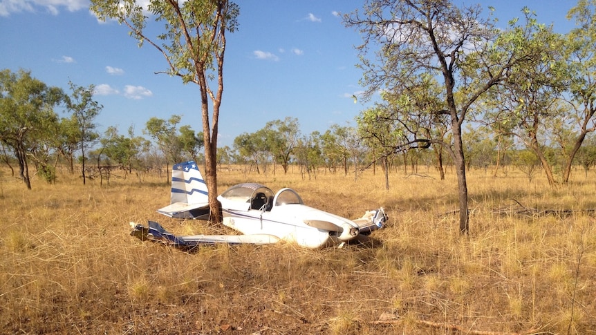 Pilot escapes plane crash uninjured
