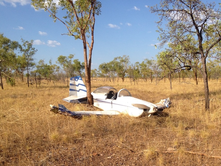 Pilot escapes plane crash uninjured