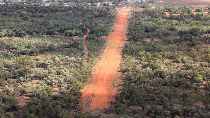 An airstrip on a rural property.