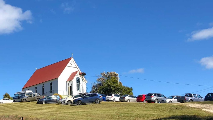 The Karoola church in north eastern Tasmania