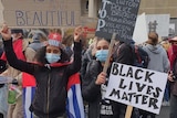 Isu Papua juga menjadi bagian dari aksi unjuk rasa 'Black Lives Matter' di Australia.