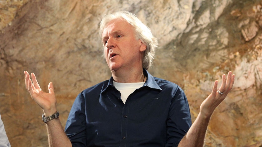 Adventurer and film director James Cameron