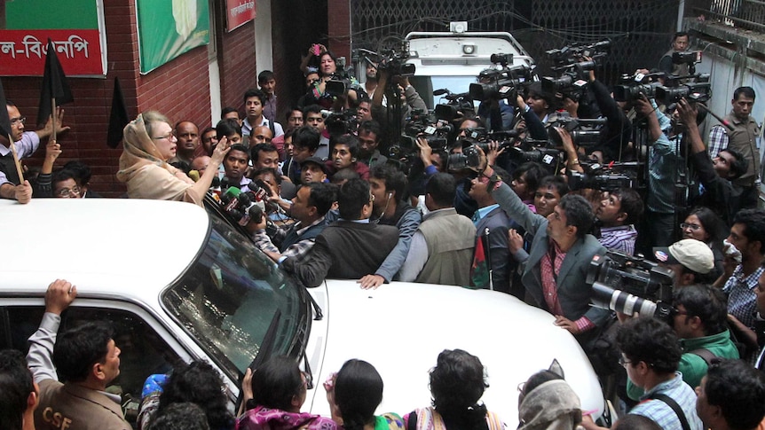 Bangladeshi opposition leader Khaleda Zia
