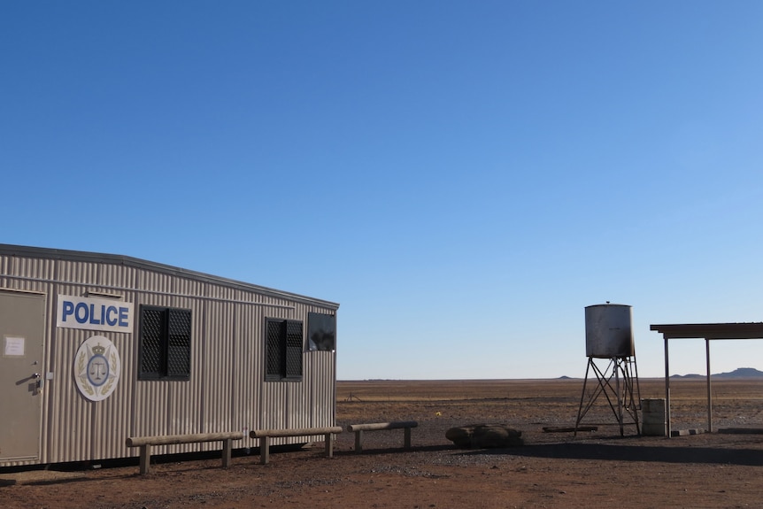 Police station near community of Middleton in central-west Qld