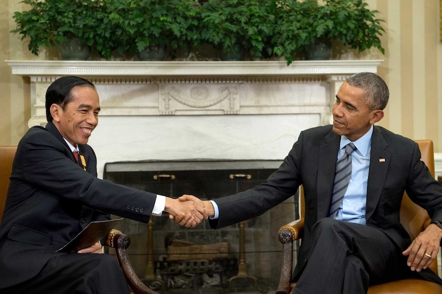 President Joko Widodo is in Washington this week on his first official visit.