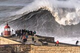 The terrifying wave known as Nazare