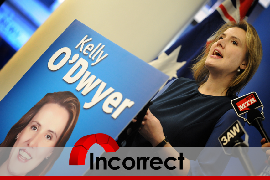 Liberal MP Kelly O'Dwyer incorrect on Australia's refugee intake