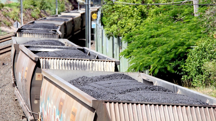 More coal trains moving through the Hunter as production ramps up at the Maules Creek mine.