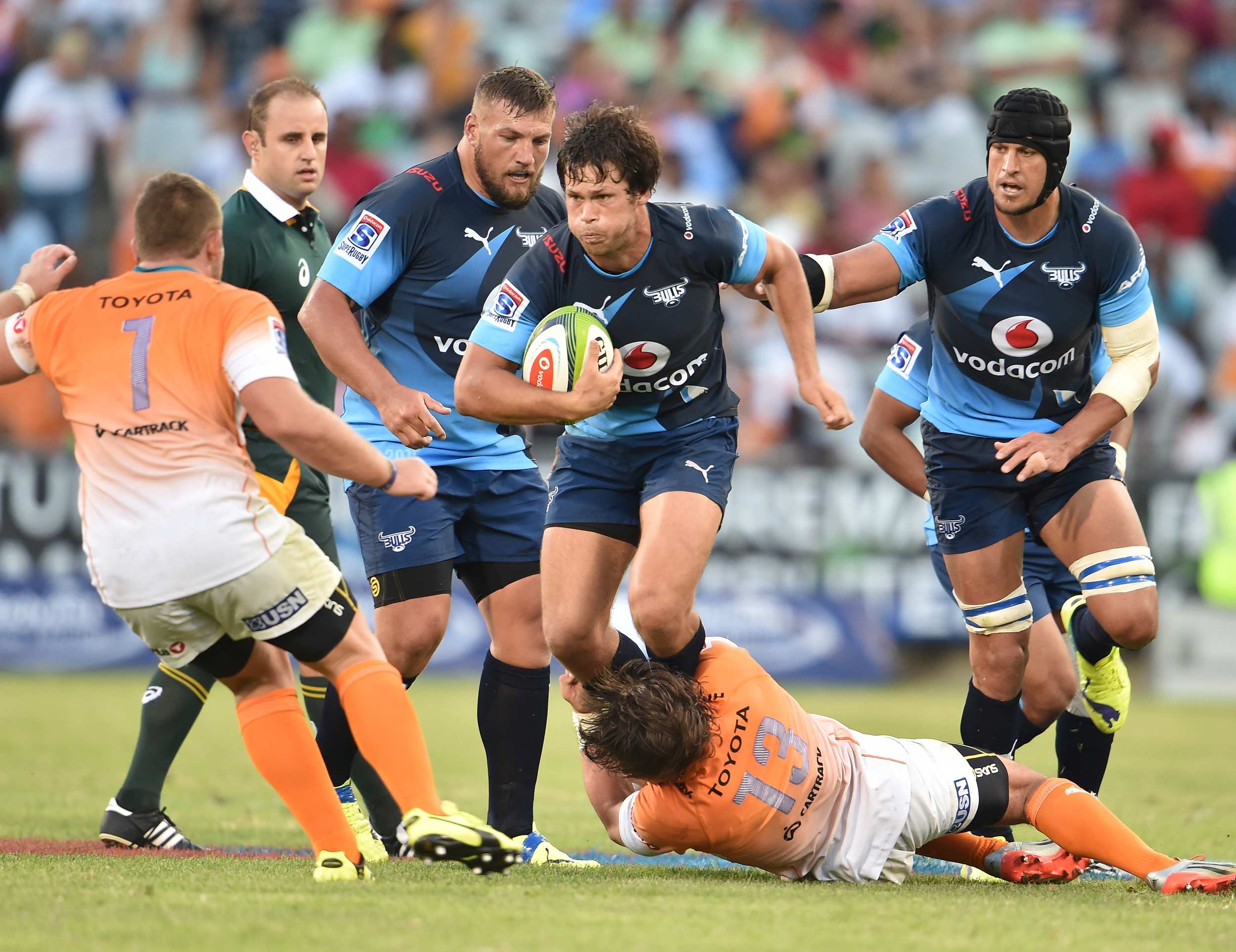 Super Rugby: Bulls beat Cheetahs 39-20 in Bloemfontein as Handre ...