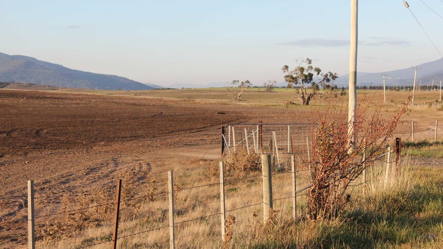 Fingal Valley in drought