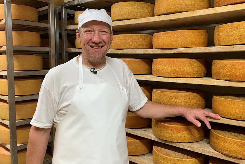 Cheesemaker Chris Vogel from Western Australia