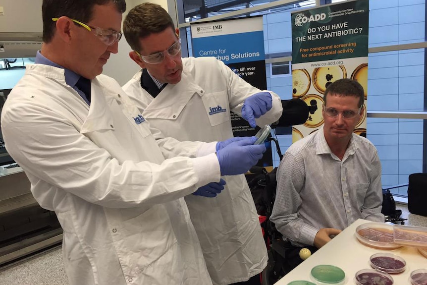 UQ researchers launch global hub to find new antibiotics against superbugs.