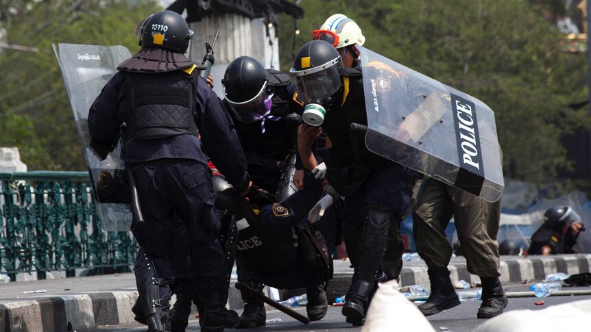 Deadly clashes in Bangkok