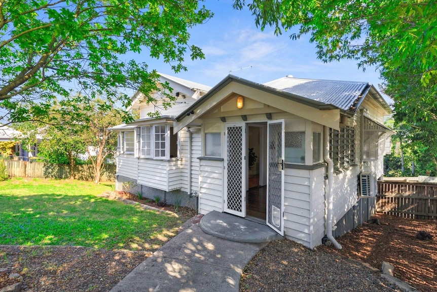 Exterior of a pre-war home in Norman Park 