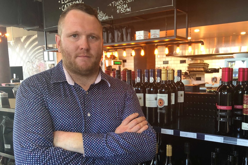 Karratha Liquor Accord Chairman Bart parsons pictured at one of his Karratha venues