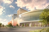 Concept design for the new Women's and Children's Hospital at Thebarton Barracks.