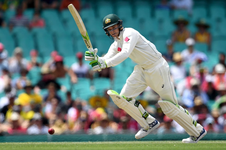 Peter Handscomb bats at the SCG