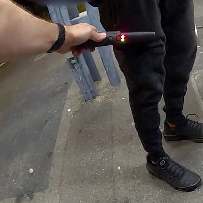 Police in Queensland use wanding to search for knives