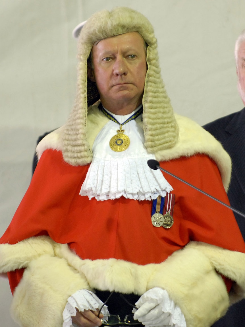 Chief Justice of Queensland Paul De Jersey on July 29, 2008