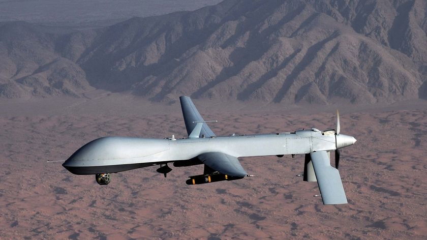 The US Air Force's MQ-1 Predator unmanned aircraft.