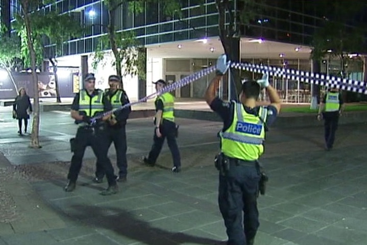 Police cordon off area near scene of Southbank siege in Melbourne