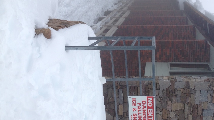 The chalet at Mt Buller where the boy died.