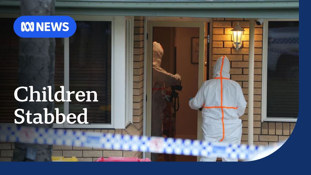Woman arrested over stabbing of three children in Sydney's north-west ...