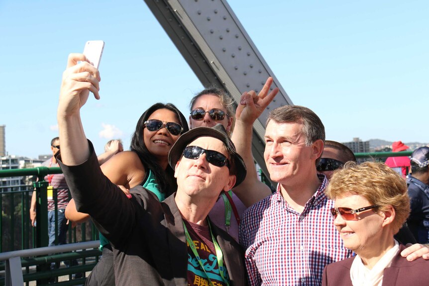 Graham Quirk poses in a selfie