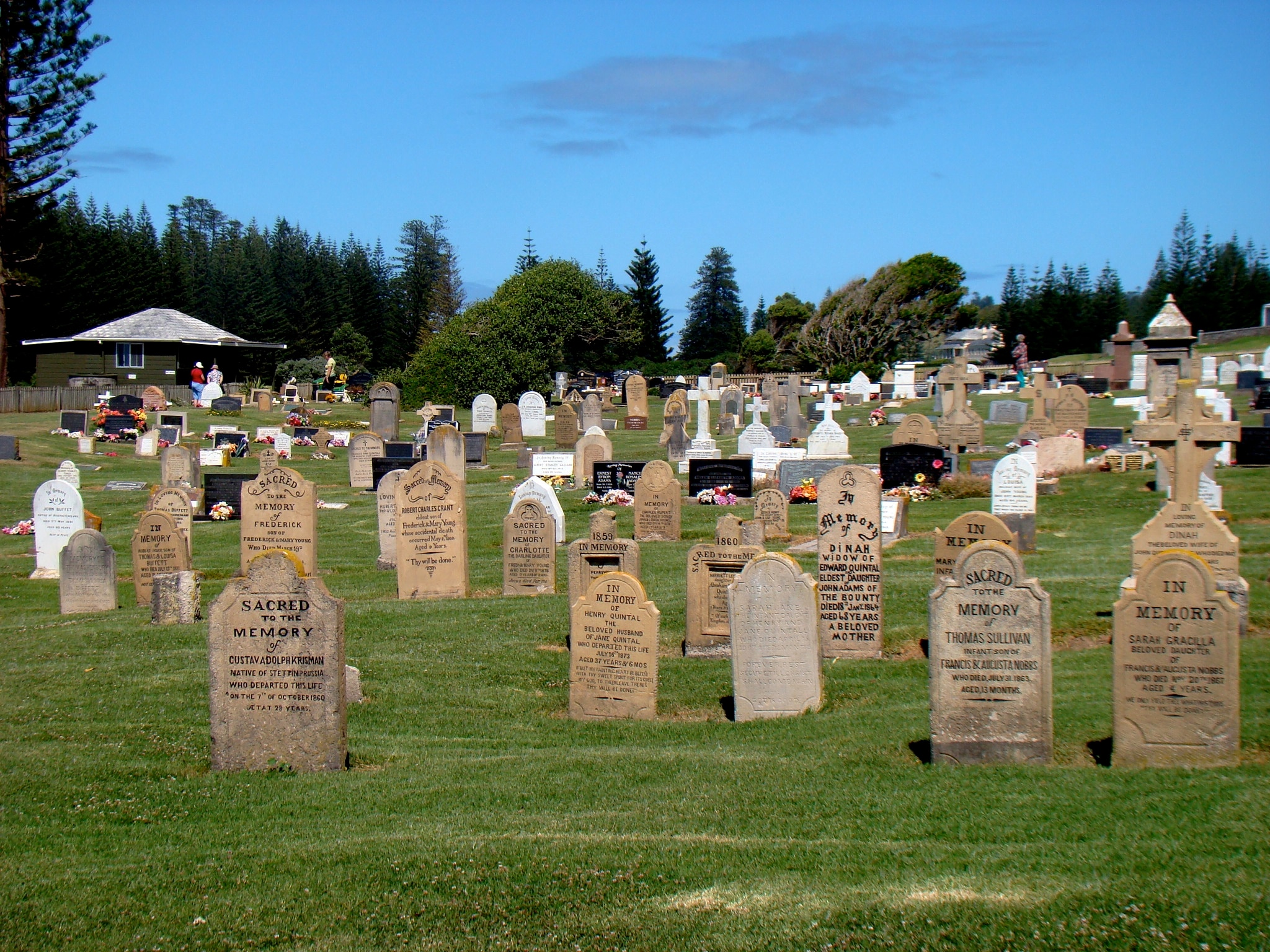 Norfolk Island's cemetery is a window into a brutal past