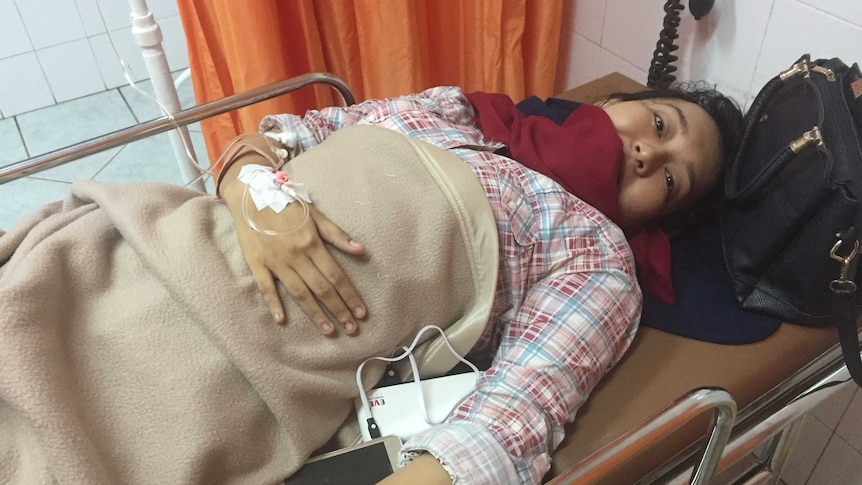 Firda Putri speaks from her hospital bed in Jakarta