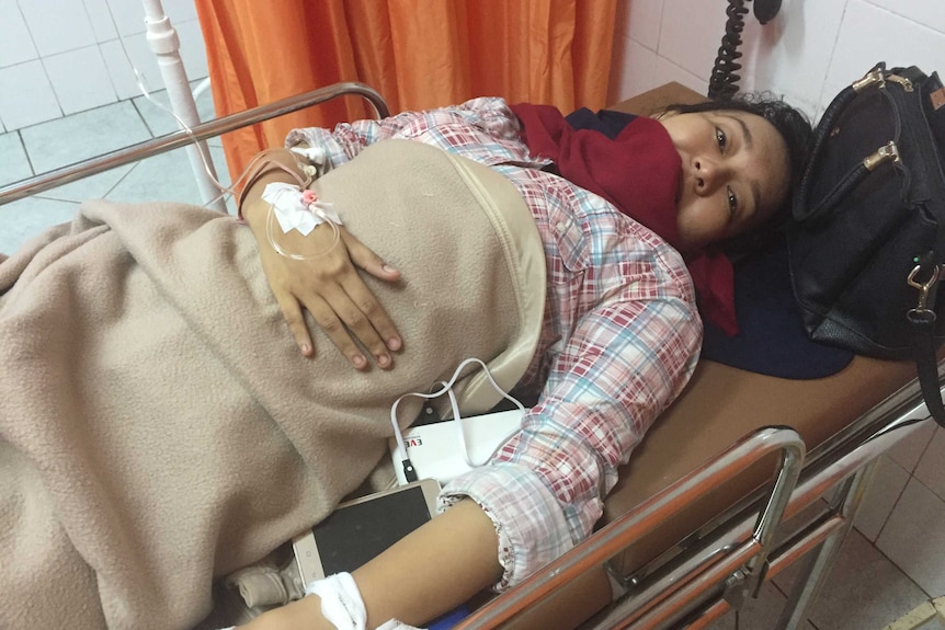 Firda Putri speaks from her hospital bed in Jakarta