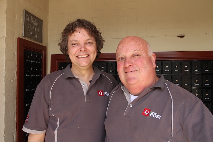 Cobargo Post Office licensees Kyle Moser and David Wilson