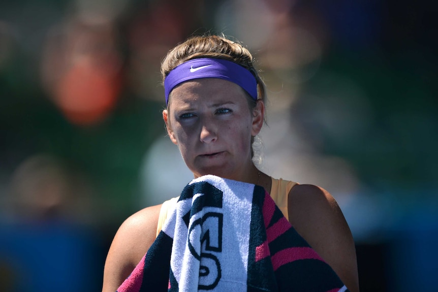 Azarenka collects her thoughts