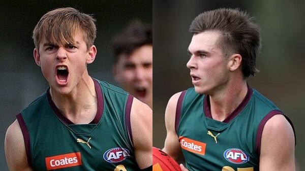 Composite image of James Leake and Colby McKercher